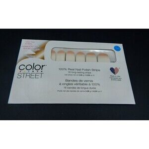 Color Street Real Nail Polish Strips Bride Tribe FDC299 Sealed